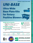 UNI-BASE<SUP>TM</SUP> Ultra-Wide Base Plate Kits