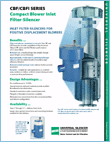 CBF/CBFI Compact Blower Filters and Filter-Silencers