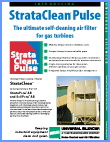 StrataClean Pulse, Self-cleaning Air Filter